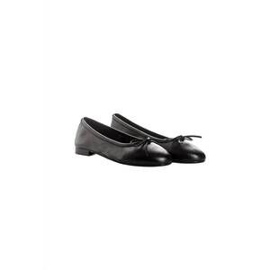 NEW REQINS women's carmen flats in noir